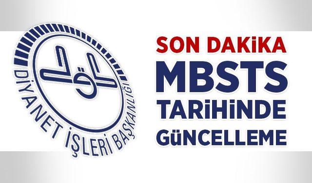 MBSTS tarihinde güncelleme yapıldı