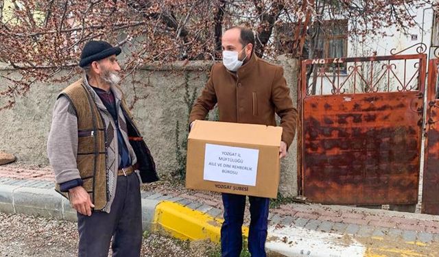 Ramazan kolileri ihtiyaç sahiplerine ulaştırıldı