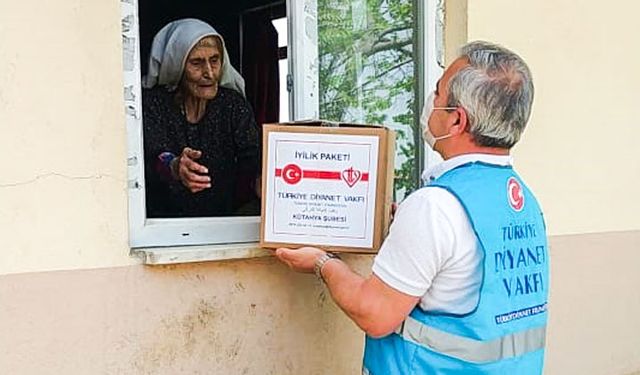 İyilik paketleri adreslere ulaştı