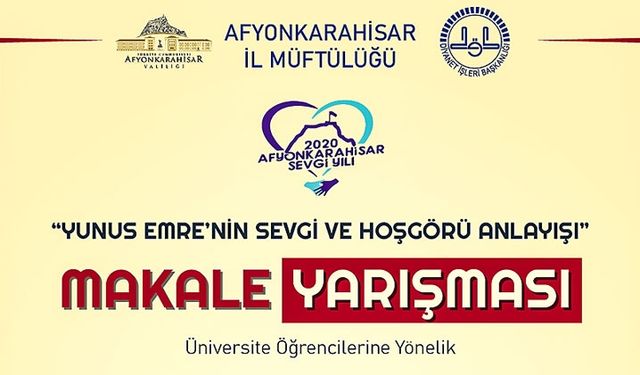 Müftülükten gençlere yönelik "makale" yarışması