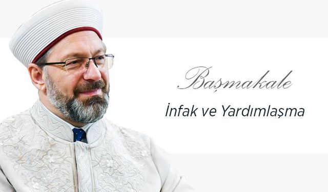 İnfak ve Yardımlaşma