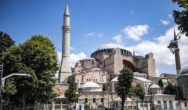 Ayasofya Camii açılışa hazırlanıyor