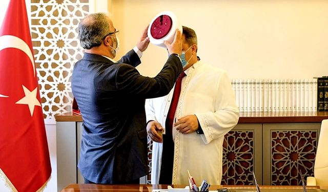 Erzincan İl Müftüsü Burhan Çakır göreve başladı