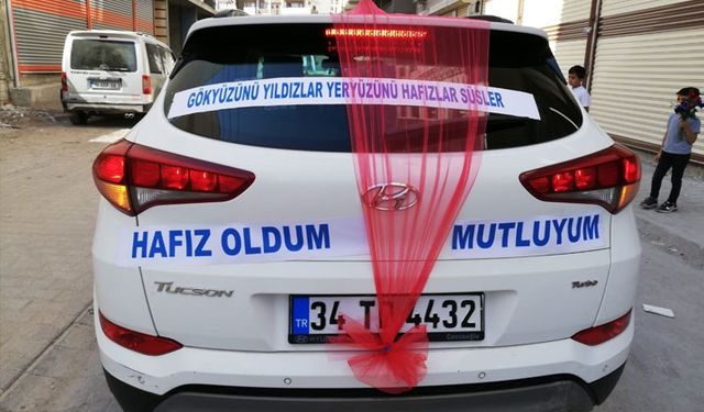 Mutluyum, çünkü hafız oldum