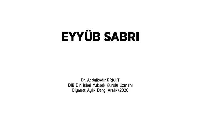 Eyyüb Sabrı