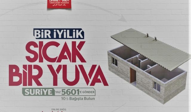 İtalya'dan TDV'nin ‘İyilik Konutları’na destek