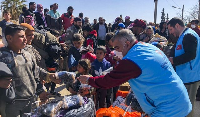 Rasulayn'da 'iyilik' dağıtıldı