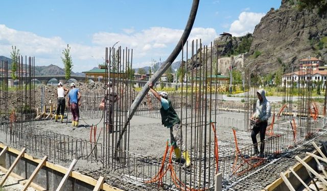 Osmancık Park Camii’nin temeli atıldı