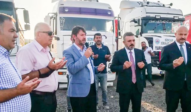 Sincan'dan Manavgat'a yardım eli