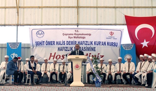 Çaycuma’da ‘Hafızlık İcazet Merasimi’ düzenlendi