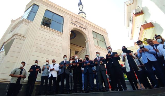 Oğuzhan İpek Camii ibadete açıldı