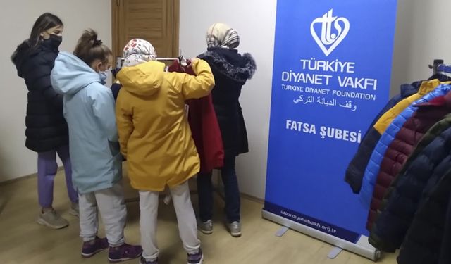 Fatsa'da iyilik gönülleri ısıttı