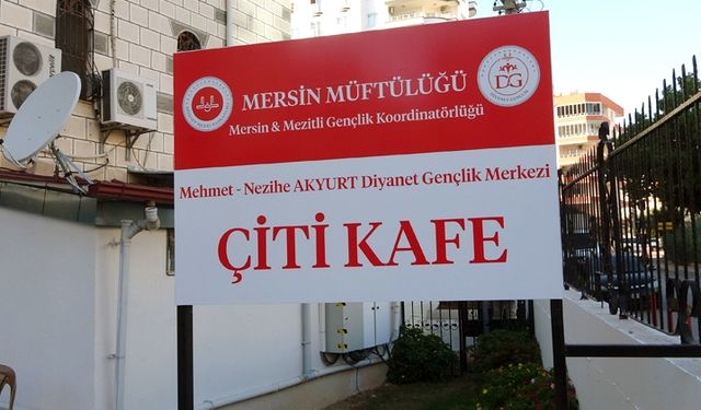 Mersin'de 'Çiti Kafe' projesi