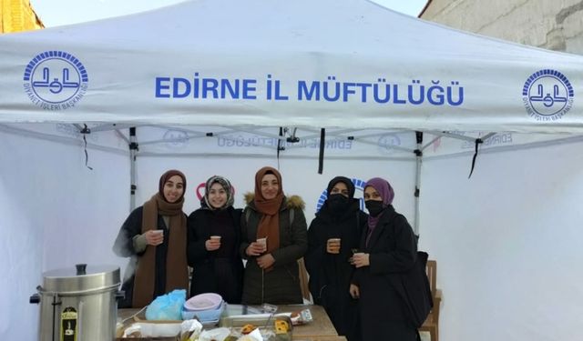 Müftülükten öğrenciler yararına kermes