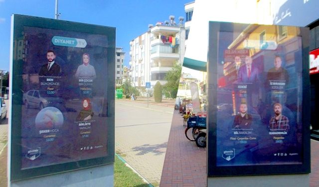 Osmaniye’de Diyanet TV bilboardlarda tanıtılıyor