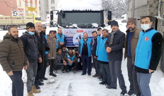 Tokat İdlibli kardeşlerinin yanında