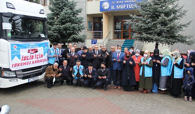 Bolu'dan İdlib'e uzanan 'iyilik' yolu