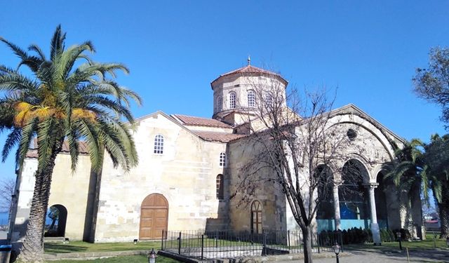 Fethin sembolü Trabzon Ayasofya Camii