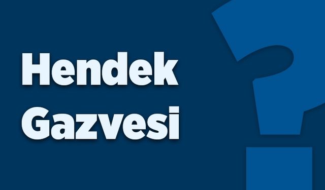 Hendek Gazvesi