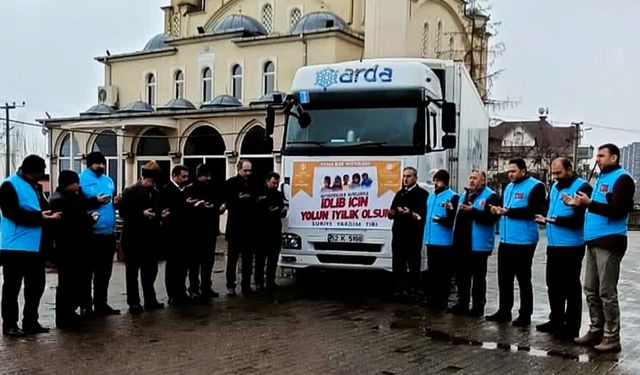 Fatsa’dan İdlib’e kardeş yardımı