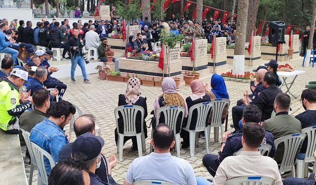 Alanya Garnizon Şehitliği'ne ziyaret