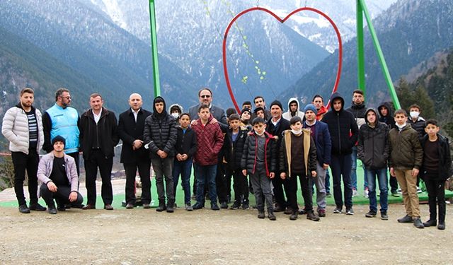 Kur'an kursu öğrencileri Trabzon gezisinde buluştu