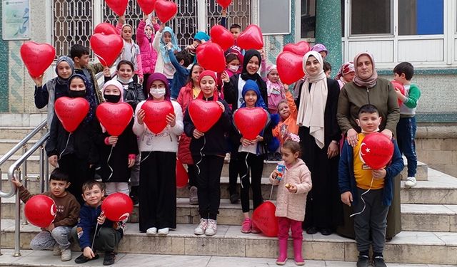 Maçkalı çocuklar Ramazan etkinliğinde buluştu