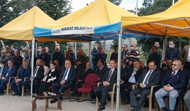 Niksar OSB Camii'nin temeli atıldı