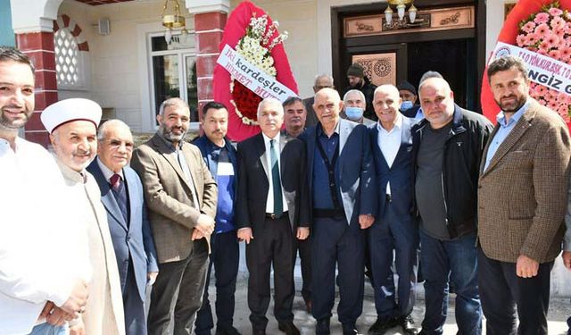 Şerafettin Çebi Camii dualarla açıldı