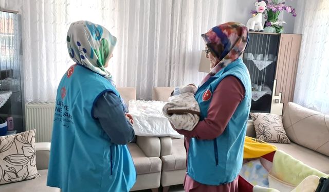 Müftülükten annelere 'Aile Haftası' ziyareti