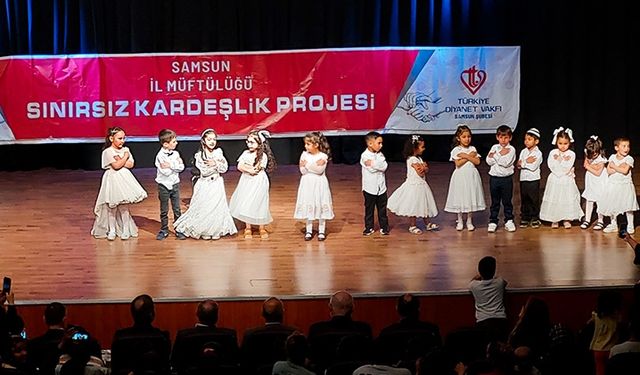 Samsun'da kardeşlik sınır tanımadı