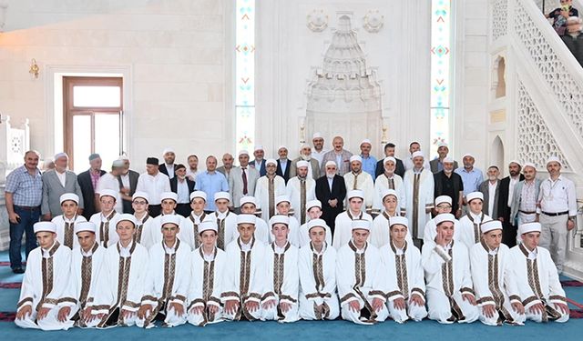 Araklı'da hafızlar icazet aldı