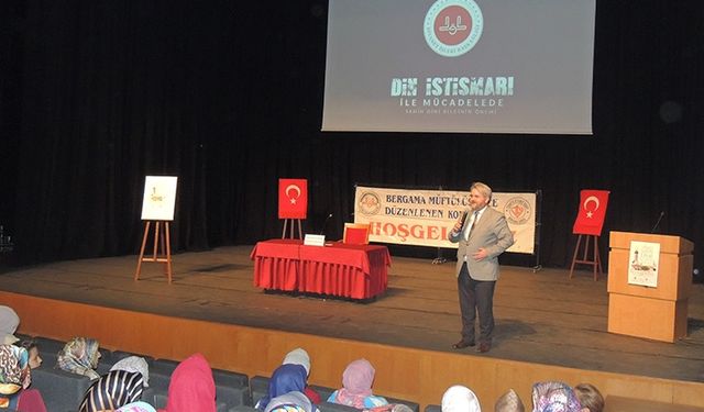 Bergama’da ‘Din İstismarı ile Mücadele' konferansı