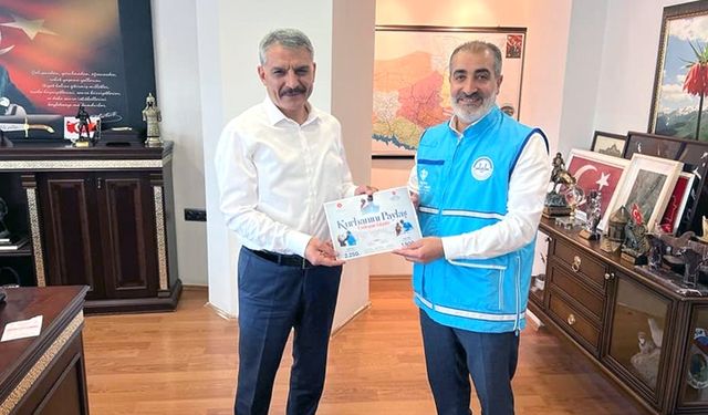 Vali Özkan kurban vekaletini TDV’ye verdi