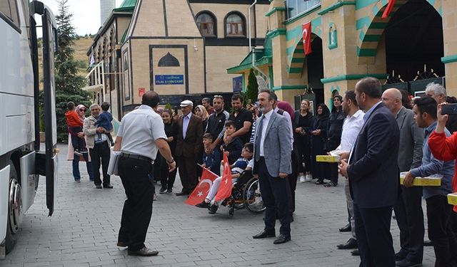 Yozgatlı hacılar yurda döndü