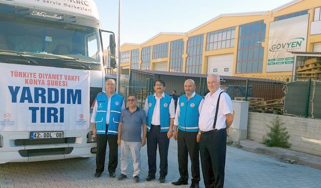 Konya'dan Pakistan'a yardım eli