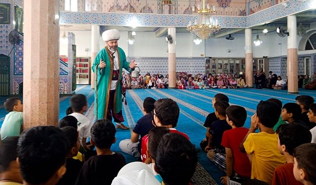 Nasreddin Hoca Diyarbakırlı çocuklarla buluştu