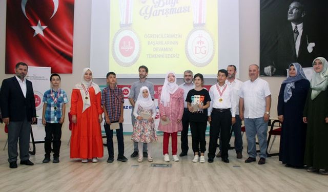 Yaz Kur’an Kursu öğrencileri bilgide yarıştı