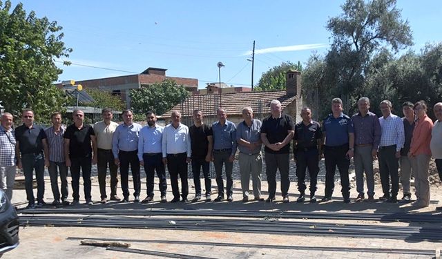 Aydın Hasankahveleri Camii'nin temeli atıldı