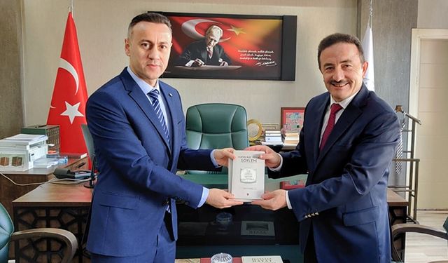 Başsavcı Pektaş'tan müftülüğe anlamlı ziyaret