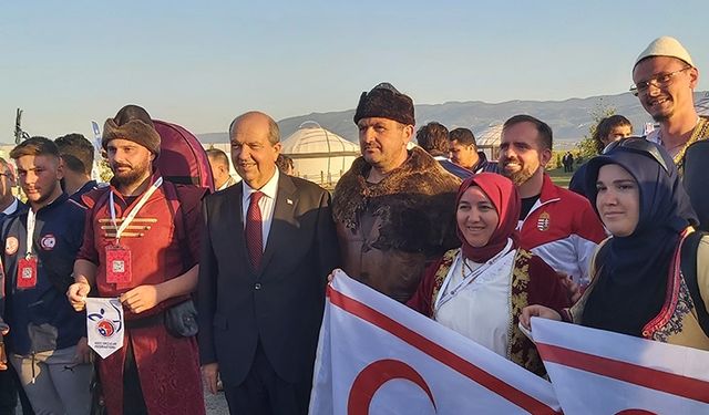 Milli sporcu din görevlisi 4. Dünya Göçebe Oyunları'na katıldı