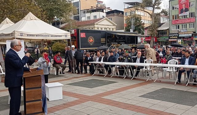 Cumhuriyet Meydanı'nda Mevlid-i Nebi konferansı