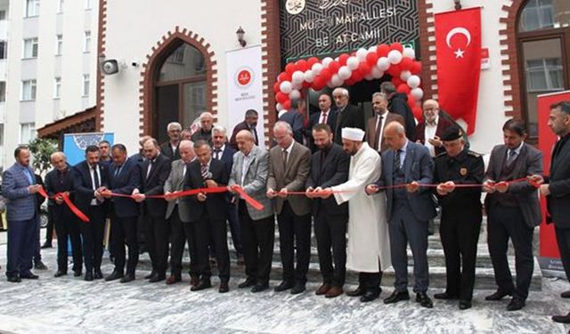 Rize Berat Camii dualarla açıldı