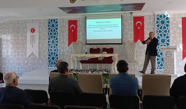 Tokat’ta umre semineri düzenlendi