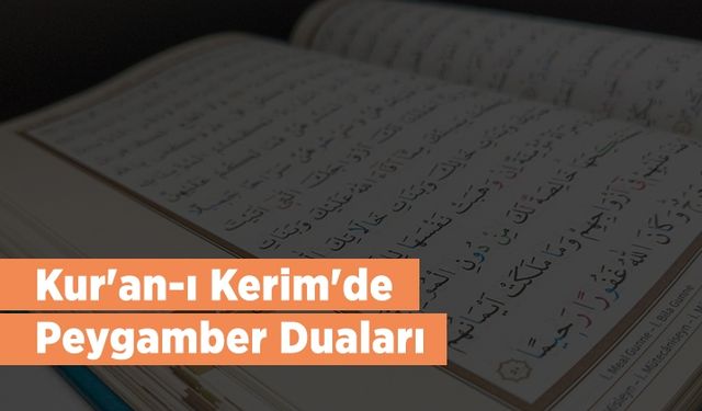 Kur'an-ı Kerim'de Peygamber Duaları