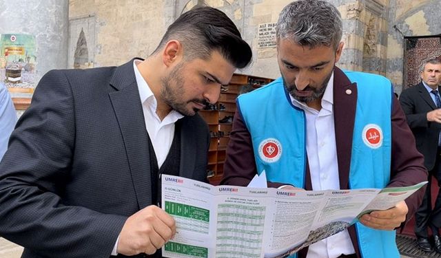 Tokat'ta umre tanıtım standı açıldı