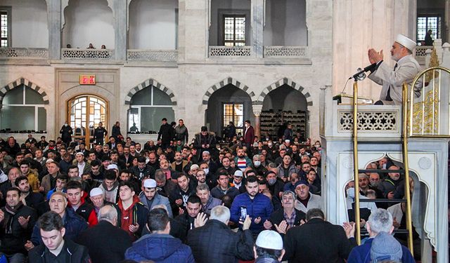 Kocatepe Camii'nde 9 bin 155 Hatm-i Şerifin duası yapıldı