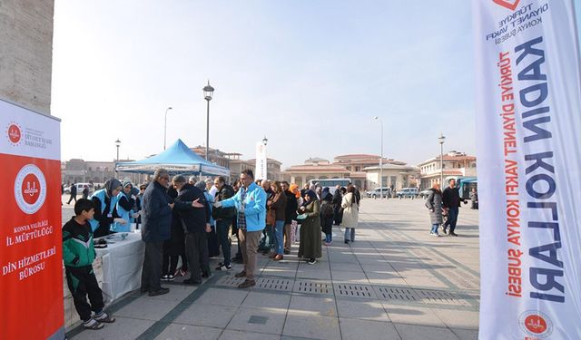 Mevlana'nın 749. Vuslat yıl dönümünde müftülükten lokma ikramı