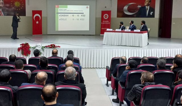 Nevşehir'de “Tecrübe Paylaşımı Toplantısı" düzenlendi