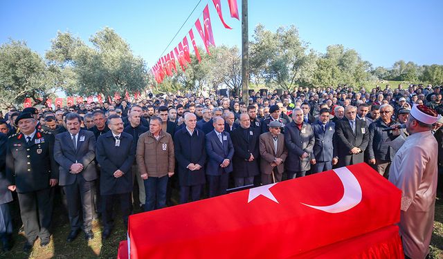 Aydın şehidini dualarla uğurladı